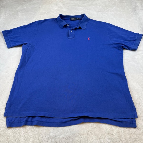 Polo Ralph Lauren Other - Polo Ralph Lauren Mens Polo Shirt‎ XXL Blue Classic Fit Short Sleeve Casual